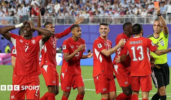 Embolo First to Be Sent Off Under New FIFA Mistaken Identity Law at World Cup