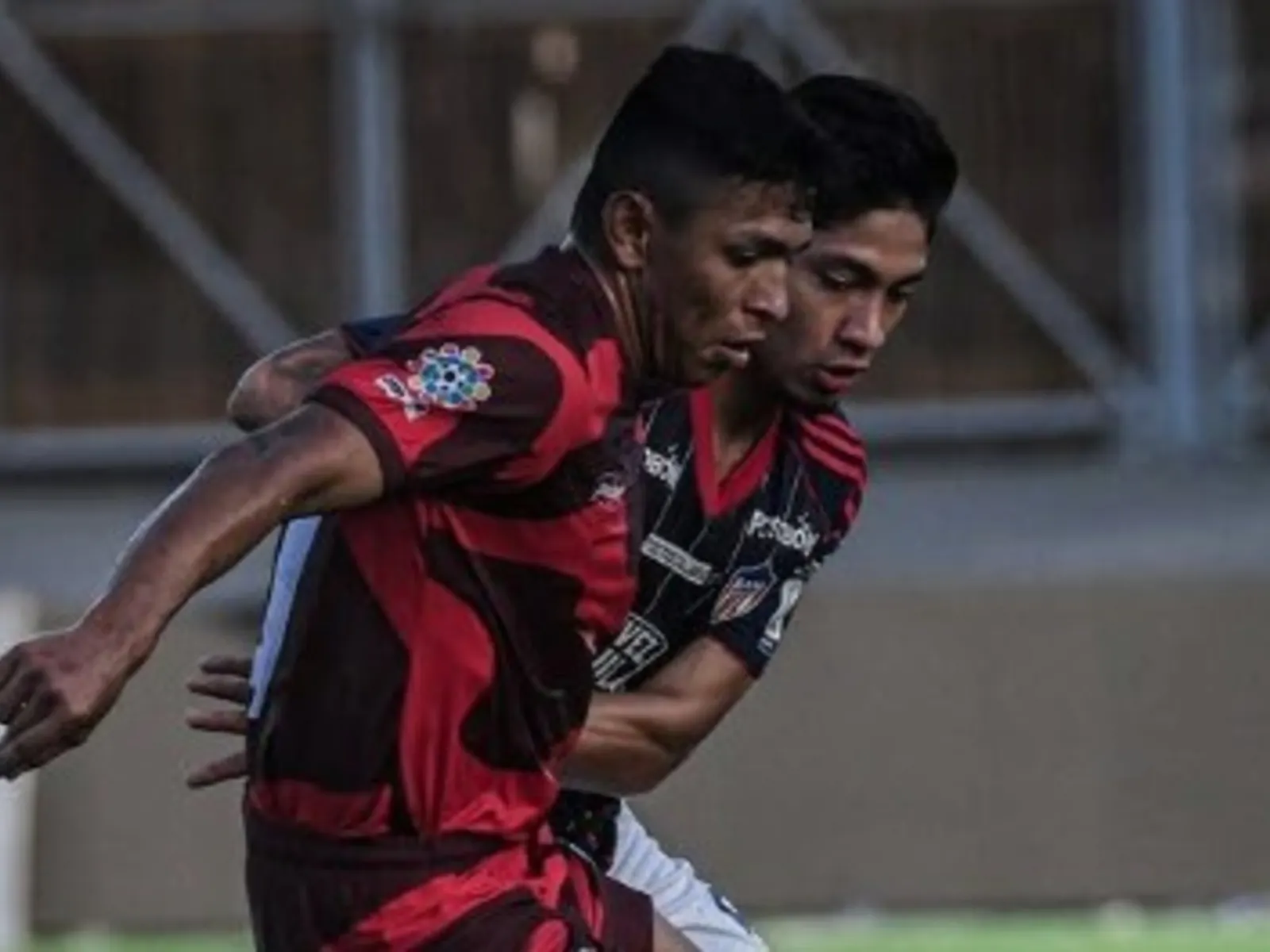 Junior Barranquilla players look dejected after losing on penalties to their own reserve team Barranquilla FC in the Copa Colombia first round