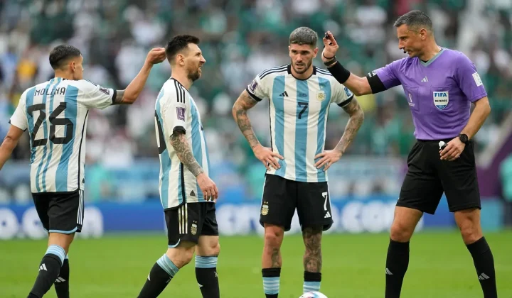 Slavko Vincic Appointed to FIFA World Cup Final, Recalls Argentina’s Qatar Opener Loss