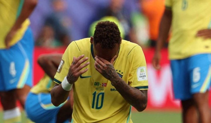 Neymar’s Tears Symbolize Brazil’s World Cup Woes as Drought Continues