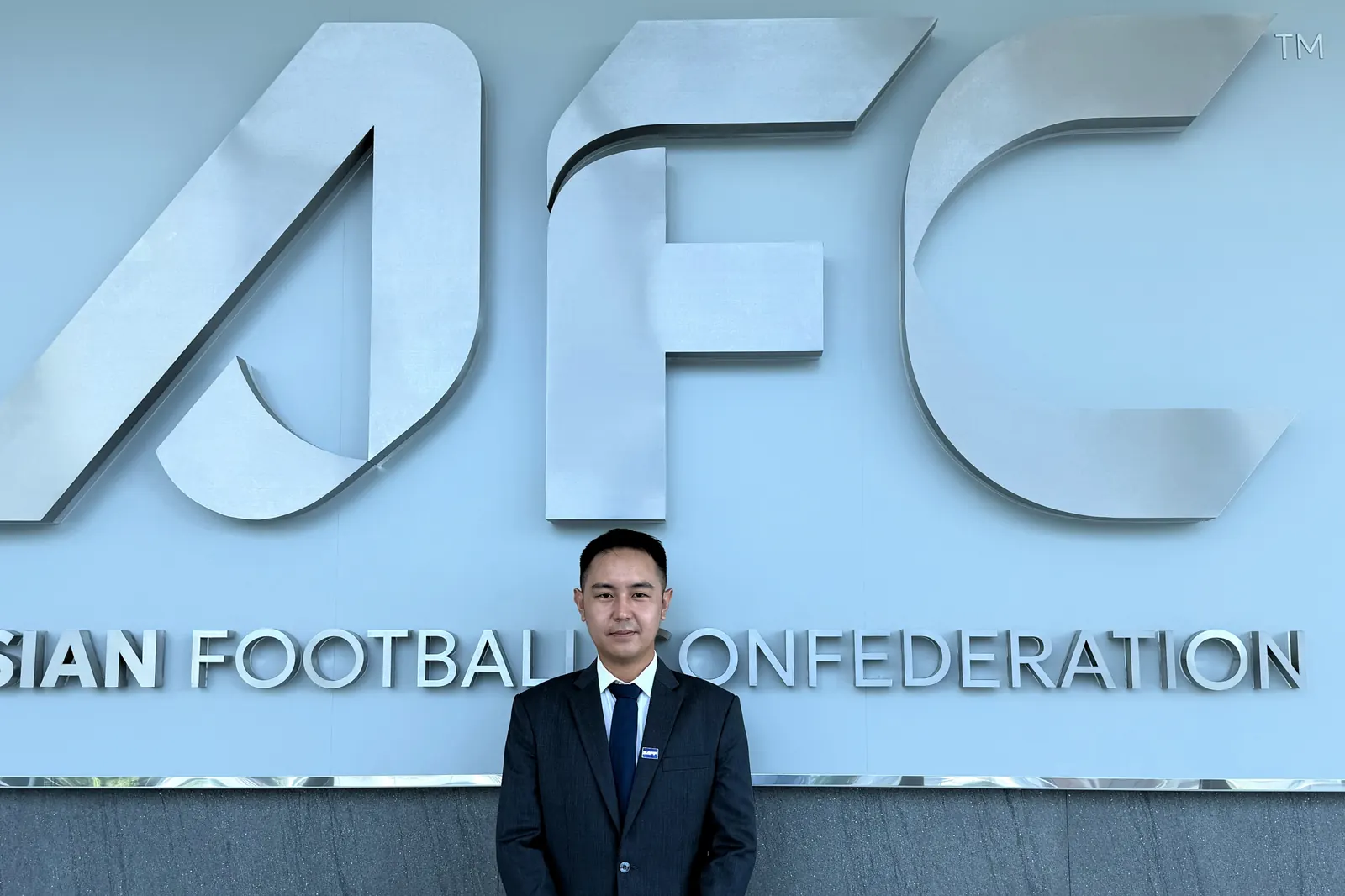 Asian Football Confederation logo or participants at an AFC event
