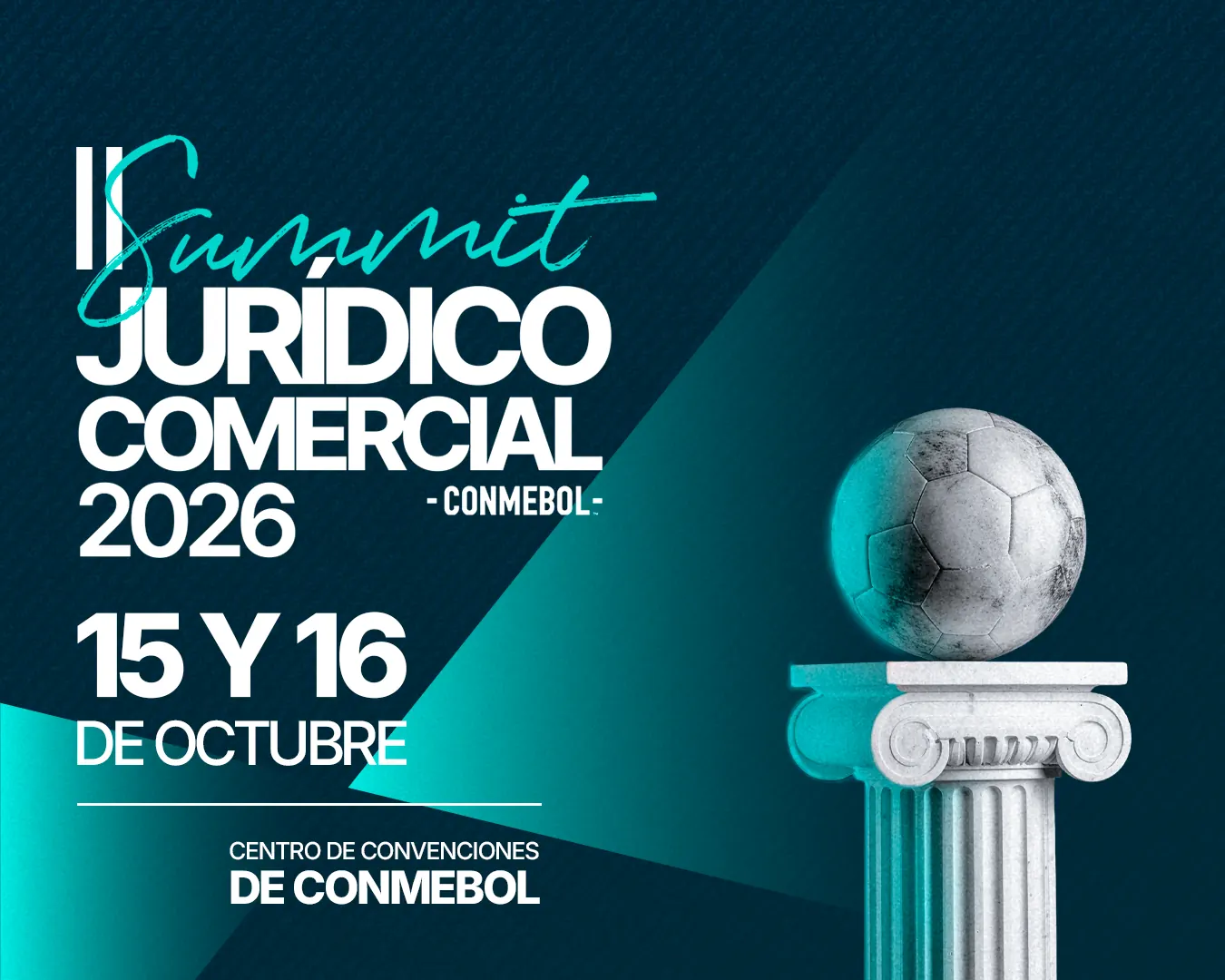 CONMEBOL Convention Center in Luque, Paraguay, venue for the II Summit Jurídico Comercial in October 2026