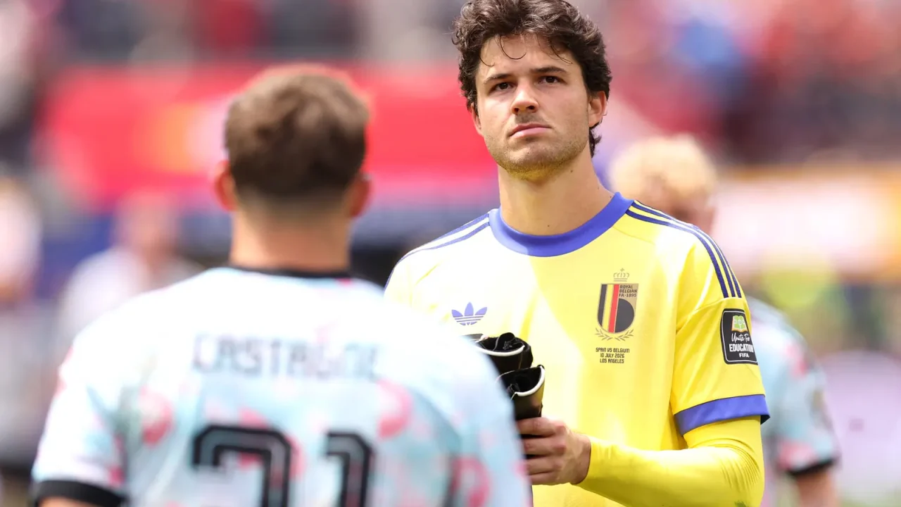 Courtois Backs Lammens After World Cup Quarter-Final Blunder
