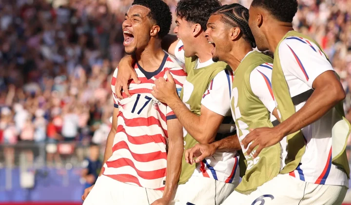 Balogun Scores, Sees Red as USA Advance to World Cup Knockout Stage