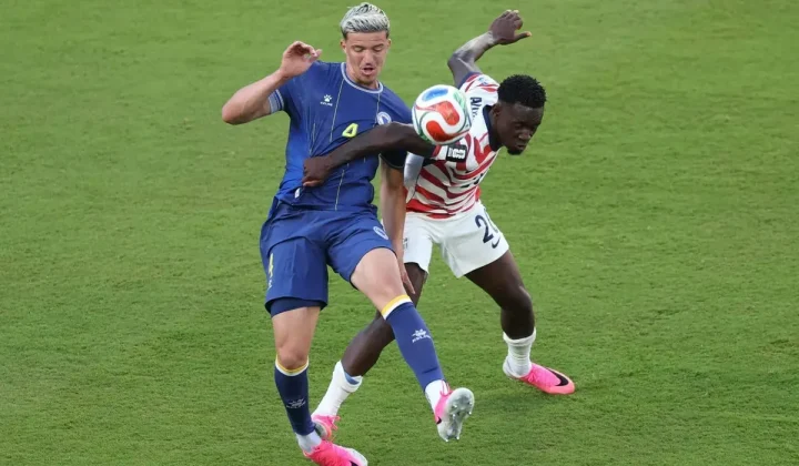 Folarin Balogun Receives Straight Red Card in USA’s World Cup Round of 32 Clash