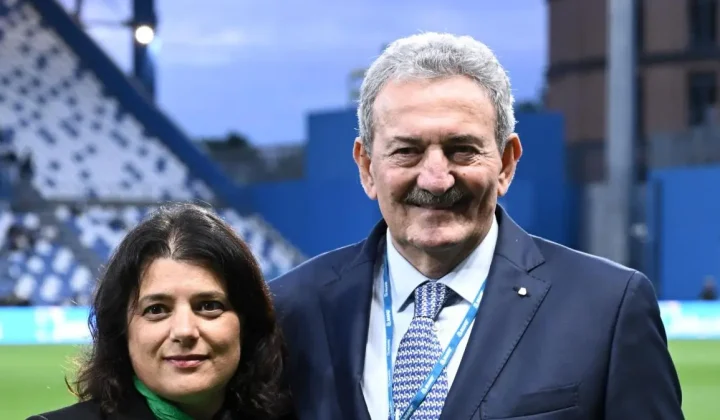 Sassuolo CEO Veronica Squinzi Visits Aquilani’s Squad at Mapei Football Center