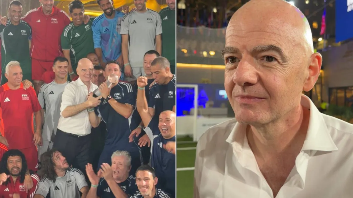 Infantino Hails World Cup Final as “Gift from Football Gods