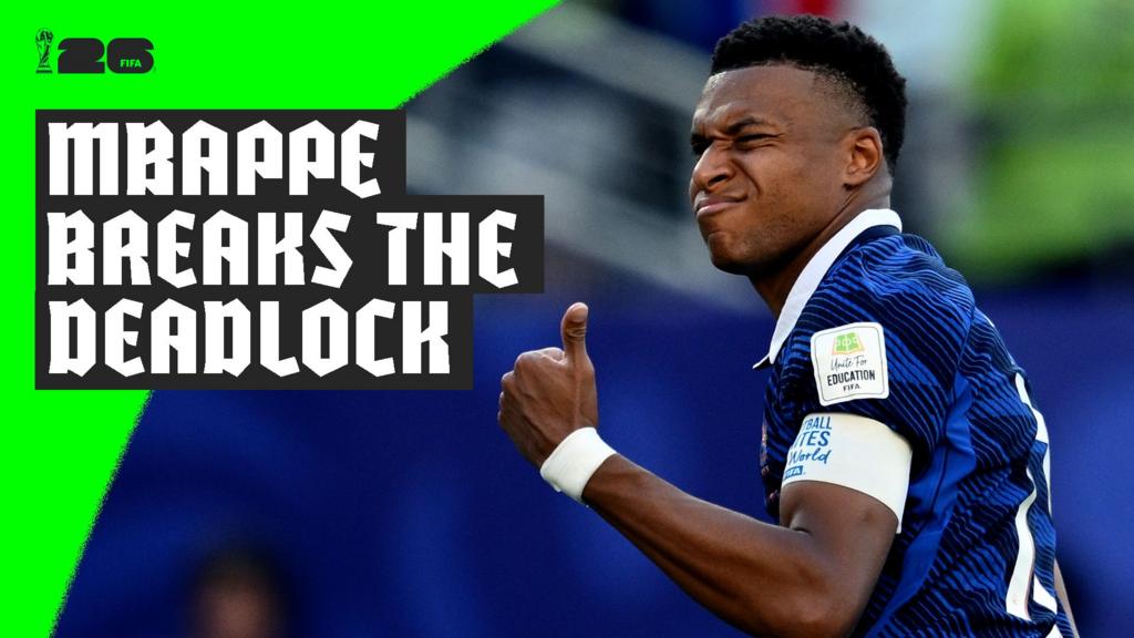 Kylian Mbappe’s Penalty Secures Lead for France in World Cup Clash