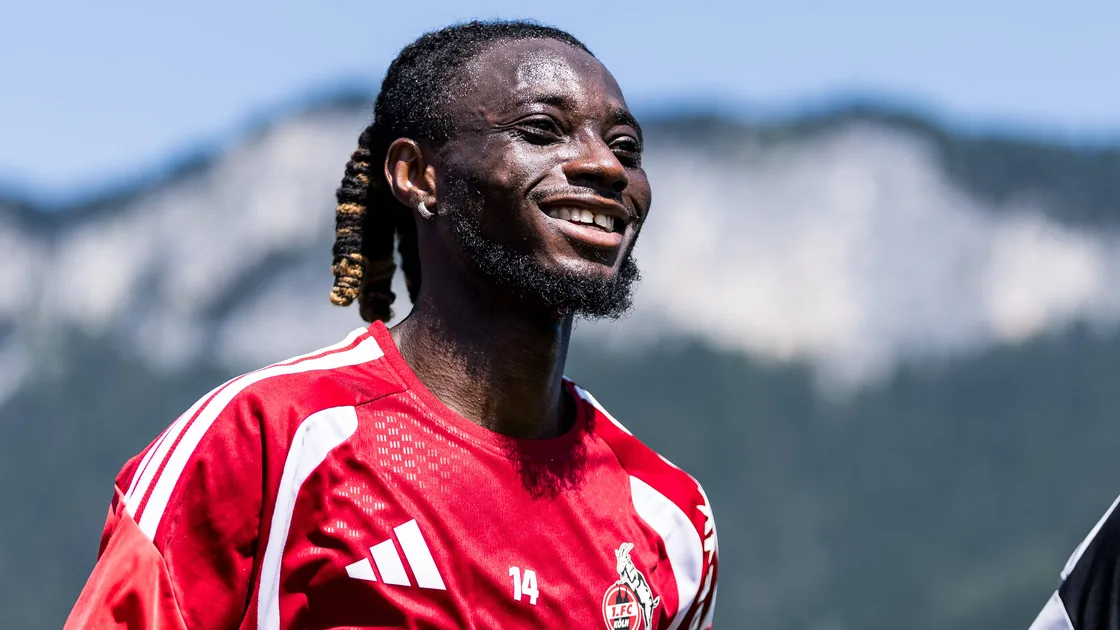 Gideon Mensah Takes on Cologne’s Iconic No.14 Shirt, Following Jonas Hector’s Legacy