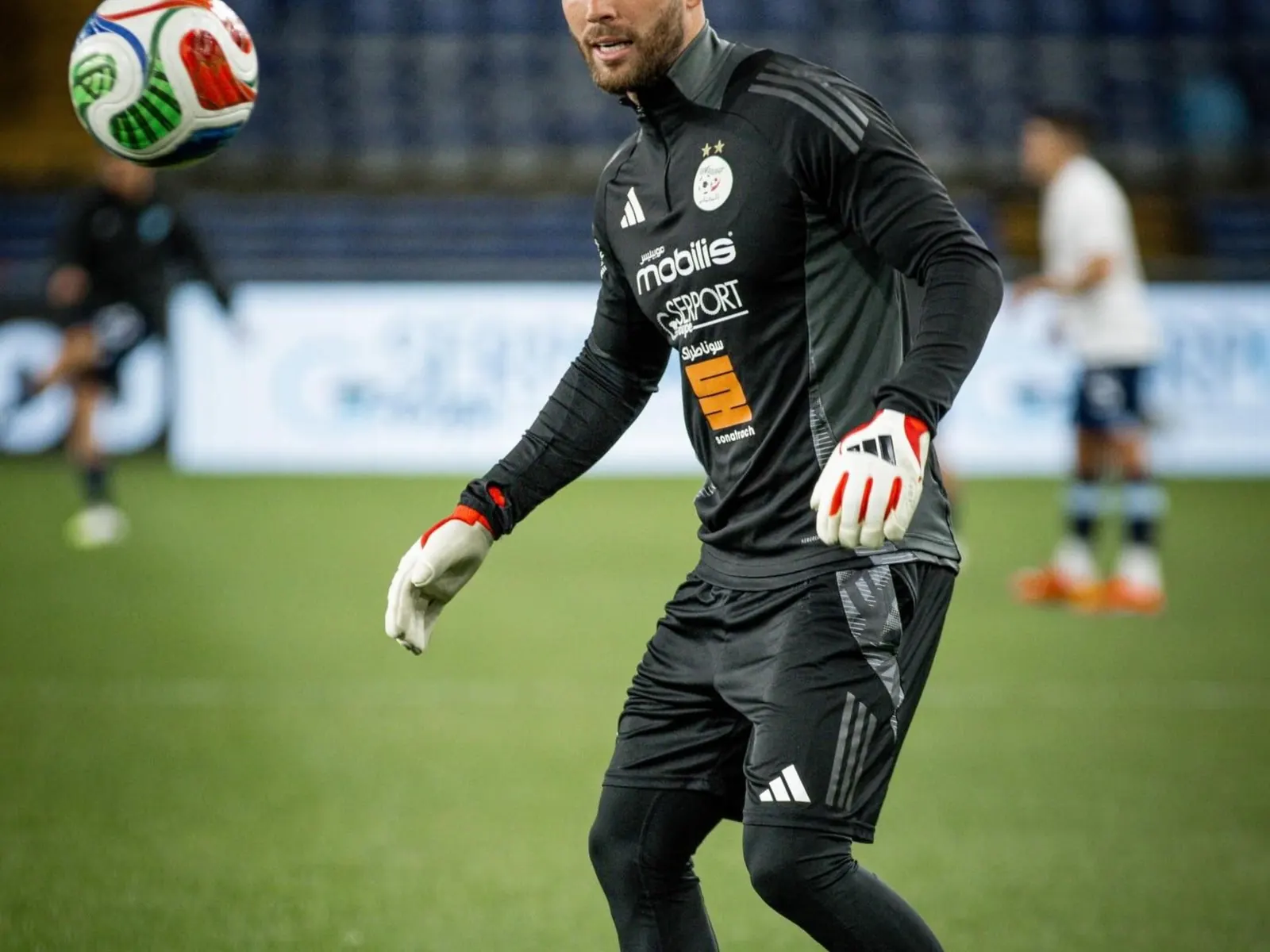 Luca Zidane, goalkeeper of Granada CF and Algeria national team, during a La Liga match