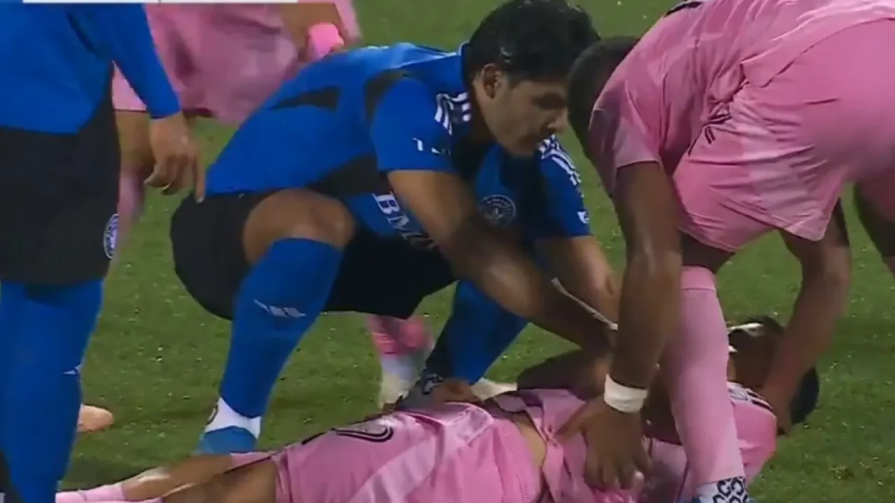 Berterame taken to hospital after head injury in Inter Miami win over Montreal