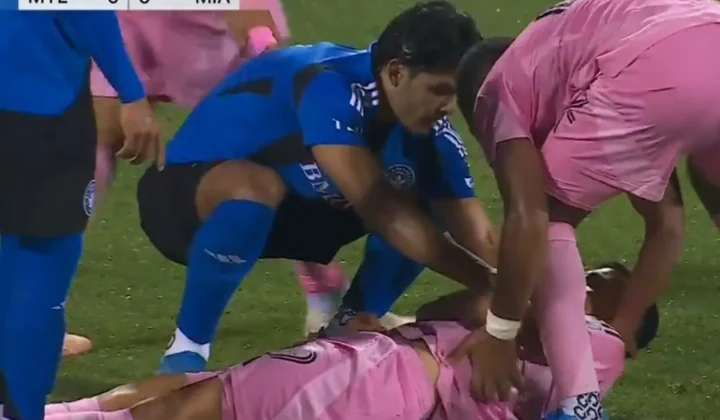 Berterame taken to hospital after head injury in Inter Miami win over Montreal