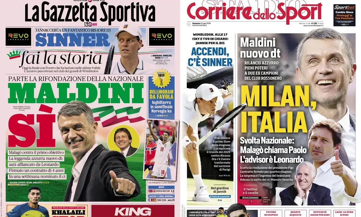 Paolo Maldini Appointed Italian Football Federation Technical Director
