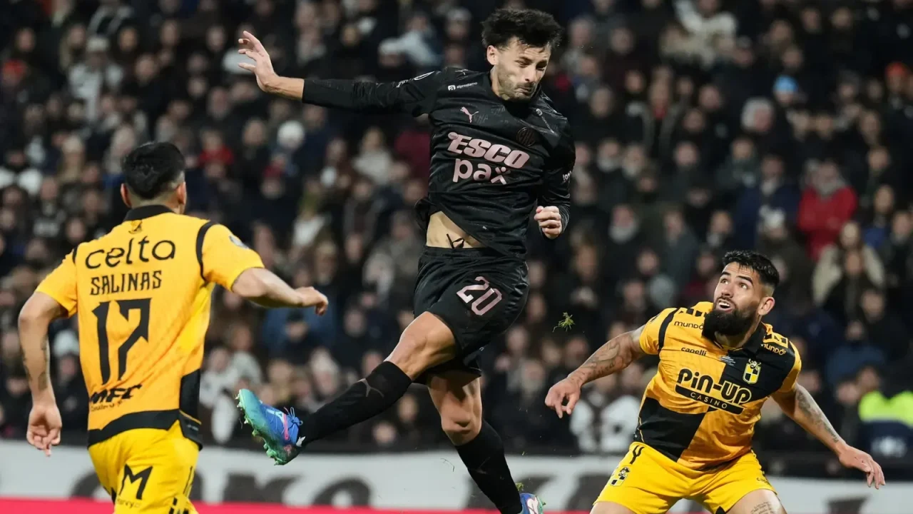 Luciano Giménez’s Palermo-style header gives Platense the lead over Coquimbo Unido