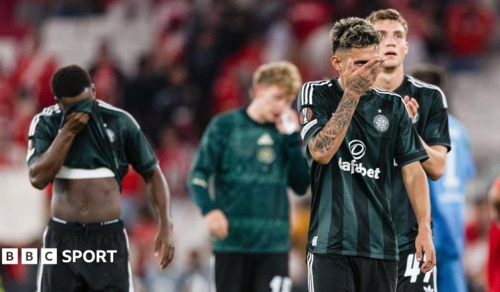 Celtic’s Europa League struggles deepen as Benfica expose familiar flaws