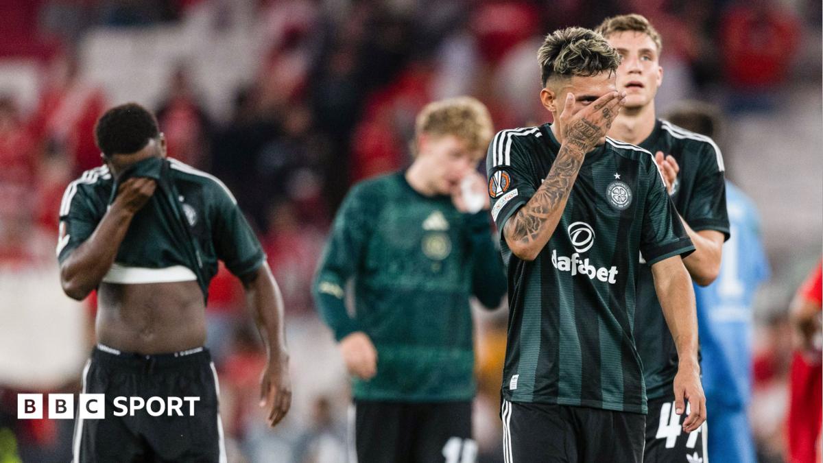 Celtic’s Europa League struggles deepen as Benfica expose familiar flaws