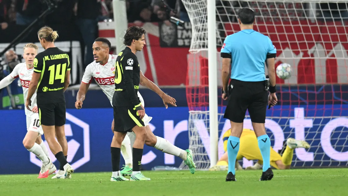 VfB Stuttgart Hold 10-Man Atletico Madrid to Champions League Draw