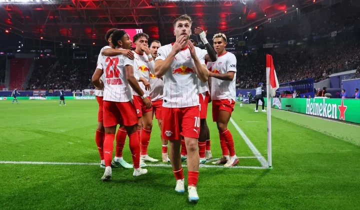 Brajan Gruda Strike Gives RB Leipzig 1-0 Champions League Win Over PSV